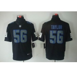 nike nfl jerseys new york giants #56 taylor black[nike limited]