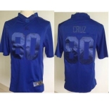 nike nfl jerseys new york giants #80 victor cruz blue[drenched limited]