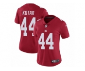 Women Nike New York Giants #44 Doug Kotar Red Alternate Vapor Untouchable Limited Player NFL Jersey