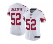 Women Nike New York Giants #52 Alec Ogletree White Stitched NFL Vapor Untouchable Limited Jersey