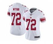 Women Nike New York Giants #72 Kerry Wynn White Vapor Untouchable Limited Player NFL Jersey