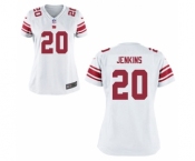 Women's New York Giants #20 Janoris Jenkins White Jersey