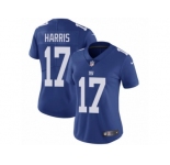 Women's Nike New York Giants #17 Dwayne Harris Vapor Untouchable Limited Royal Blue Team Color NFL Jersey