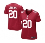 Women's Nike New York Giants #20 Janoris Jenkins Game Red Alternate NFL Jersey