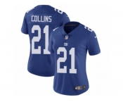 Women's Nike New York Giants #21 Landon Collins Vapor Untouchable Limited Royal Blue Team Color NFL Jersey