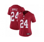 Women's Nike New York Giants #24 Eli Apple Vapor Untouchable Limited Red Alternate NFL Jersey