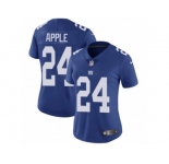 Women's Nike New York Giants #24 Eli Apple Vapor Untouchable Limited Royal Blue Team Color NFL Jersey