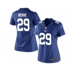 Women's Nike New York Giants #29 Nat Berhe Limited Royal Blue Team Color NFL Jersey
