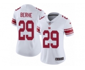 Women's Nike New York Giants #29 Nat Berhe Vapor Untouchable Limited White NFL Jersey