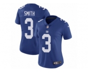 Women's Nike New York Giants #3 Geno Smith Vapor Untouchable Limited Royal Blue Team Color NFL Jersey