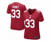 Women's Nike New York Giants #33 Bobby Rainey Limited Red Alternate NFL Jersey