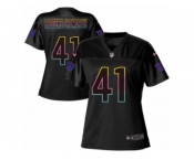 Women's Nike New York Giants #41 Dominique Rodgers-Cromartie Game Black Fashion NFL Jersey