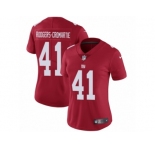 Women's Nike New York Giants #41 Dominique Rodgers-Cromartie Vapor Untouchable Limited Red Alternate NFL Jersey