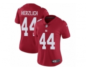 Women's Nike New York Giants #44 Mark Herzlich Vapor Untouchable Limited Red Alternate NFL Jersey