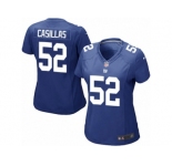 Women's Nike New York Giants #52 Jonathan Casillas Game Royal Blue Team Color NFL Jersey