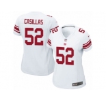Women's Nike New York Giants #52 Jonathan Casillas Game White NFL Jersey