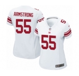Women's Nike New York Giants #55 Ray-Ray Armstrong Game White NFL Jersey