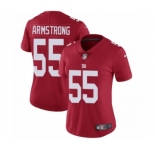 Women's Nike New York Giants #55 Ray-Ray Armstrong Red Alternate Vapor Untouchable Elite Player NFL Jersey