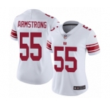 Women's Nike New York Giants #55 Ray-Ray Armstrong White Vapor Untouchable Elite Player NFL Jersey