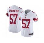 Women's Nike New York Giants #57 Keenan Robinson Vapor Untouchable Limited White NFL Jersey