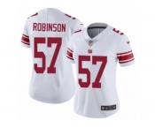 Women's Nike New York Giants #57 Keenan Robinson Vapor Untouchable Limited White NFL Jersey