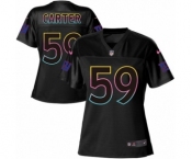 Women's Nike New York Giants #59 Lorenzo Carter Game Black Fashion NFL Jersey