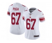 Women's Nike New York Giants #67 Justin Pugh Vapor Untouchable Limited White NFL Jersey