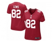 Women's Nike New York Giants #82 Roger Lewis Limited Red Alternate NFL Jersey