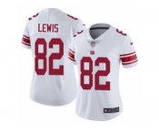 Women's Nike New York Giants #82 Roger Lewis Vapor Untouchable Limited White NFL Jersey