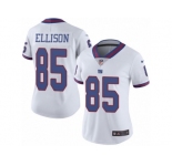 Women's Nike New York Giants #85 Rhett Ellison Limited White Rush NFL Jersey