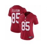 Women's Nike New York Giants #85 Rhett Ellison Vapor Untouchable Limited Red Alternate NFL Jersey