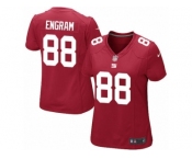 Women's Nike New York Giants #88 Evan Engram Limited Red Alternate NFL Jersey
