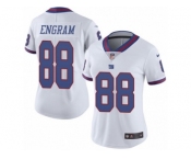 Women's Nike New York Giants #88 Evan Engram Limited White Rush NFL Jersey