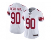 Women's Nike New York Giants #90 Jason Pierre-Paul Vapor Untouchable Limited White NFL Jersey