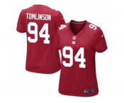 Women's Nike New York Giants #94 Dalvin Tomlinson Game Red Alternate NFL Jersey