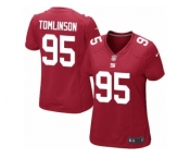 Women's Nike New York Giants #95 Dalvin Tomlinson Limited Red Alternate NFL Jersey