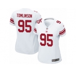 Women's Nike New York Giants #95 Dalvin Tomlinson Limited White NFL Jersey