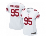 Women's Nike New York Giants #95 Dalvin Tomlinson Limited White NFL Jersey