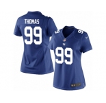 Women's Nike New York Giants #99 Robert Thomas Limited Royal Blue Team Color NFL Jersey