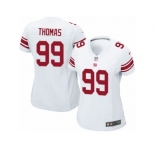 Women's Nike New York Giants #99 Robert Thomas Limited White NFL Jersey
