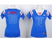 nike women nfl jerseys new york giants #10 eli manning blue[fashion Rhinestone sequins]