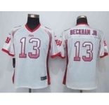 nike women nfl jerseys new york giants #13 bedkhamjr white[Elite drift fashion]