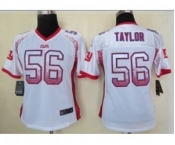 nike women nfl jerseys new york giants #56 lawrence taylor white[Elite drift fashion]