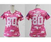 nike women nfl jerseys new york giants #80 victor cruz pink[fashion camo]