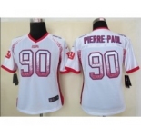 nike women nfl jerseys new york giants #90 pierre-paul white[Elite drift fashion]