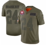 Youth New York Giants #24 James Bradberry Camo Stitched Limited 2019 Salute To Service Jersey