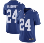 Youth New York Giants #24 James Bradberry Royal Blue Team Color Stitched Vapor Untouchable Limited Jersey