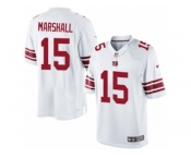 Youth Nike New York Giants #15 Brandon Marshall Limited White NFL Jersey
