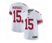 Youth Nike New York Giants #15 Brandon Marshall Vapor Untouchable Limited White NFL Jersey