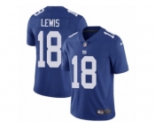 Youth Nike New York Giants #18 Roger Lewis Royal Blue Team Color Vapor Untouchable Limited Player NFL Jersey